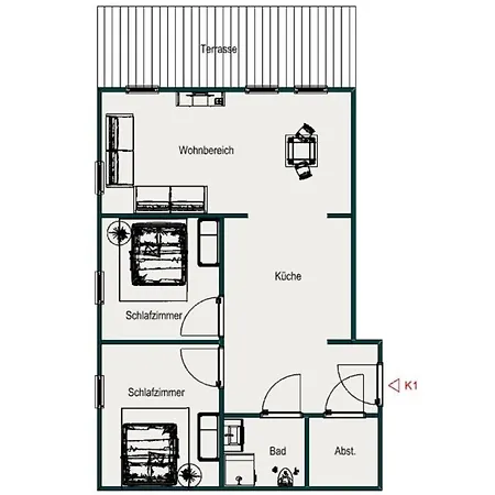 Apartament 1 Grömitz